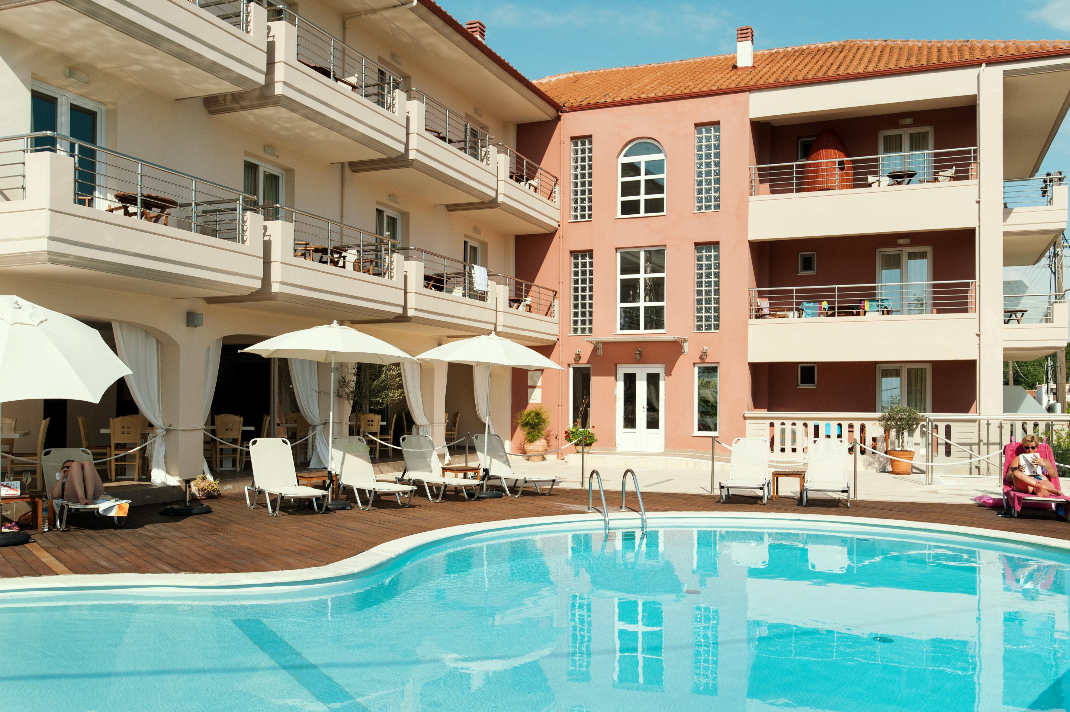Ammos Bay Hotel Амудия Екстериор снимка