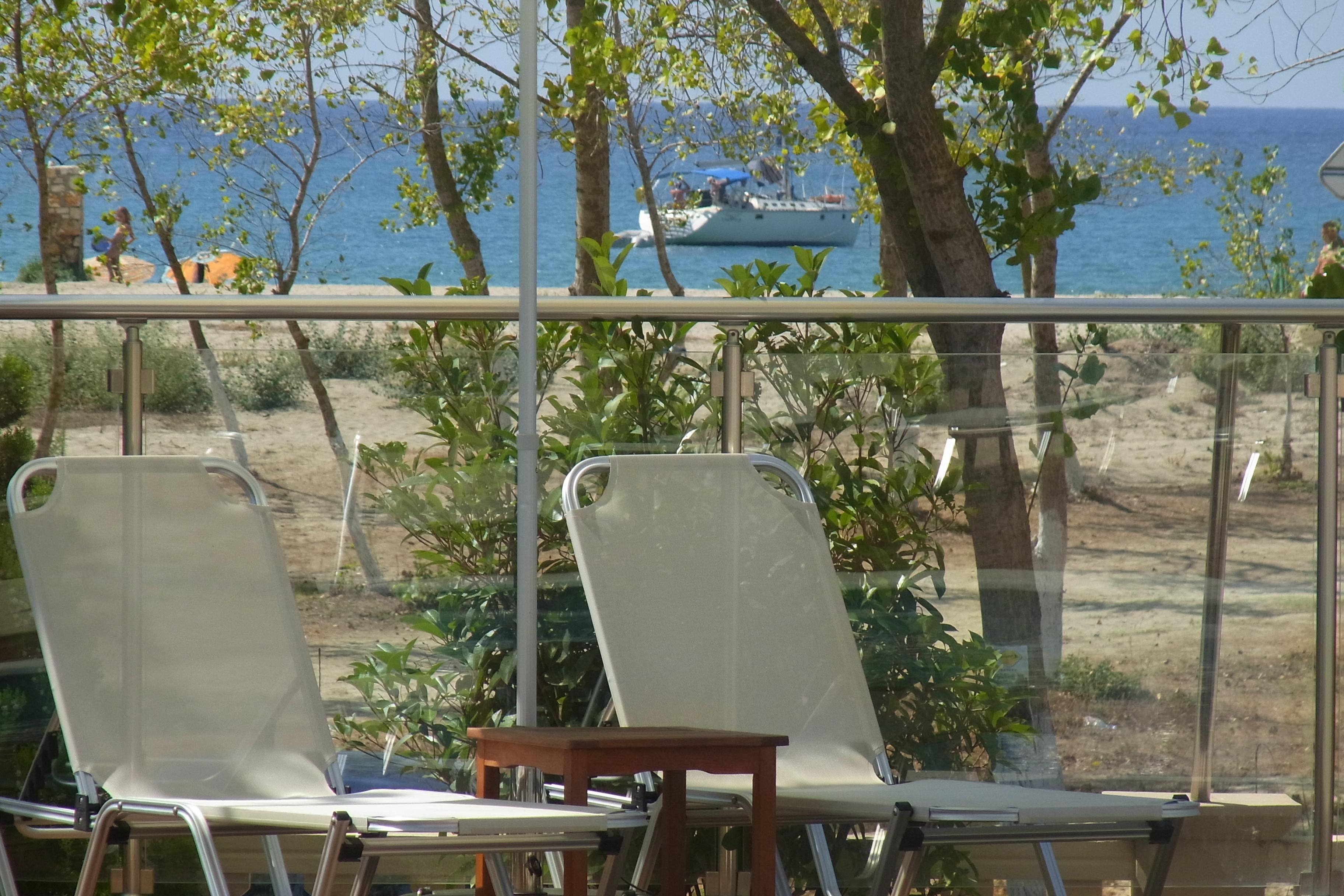 Ammos Bay Hotel Амудия Екстериор снимка