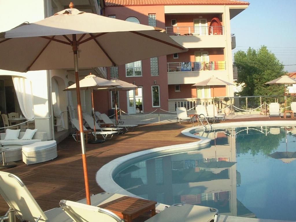 Ammos Bay Hotel Амудия Екстериор снимка